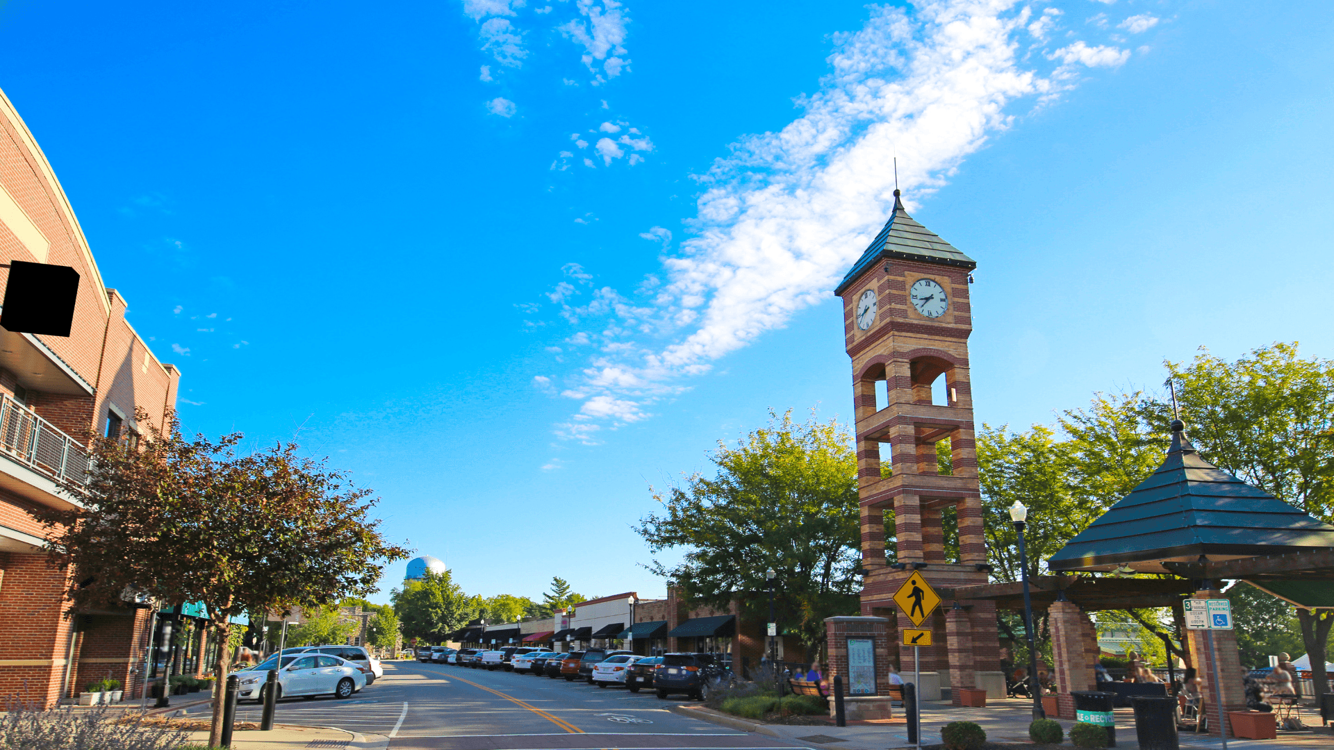 Downtown Overland Park street view
